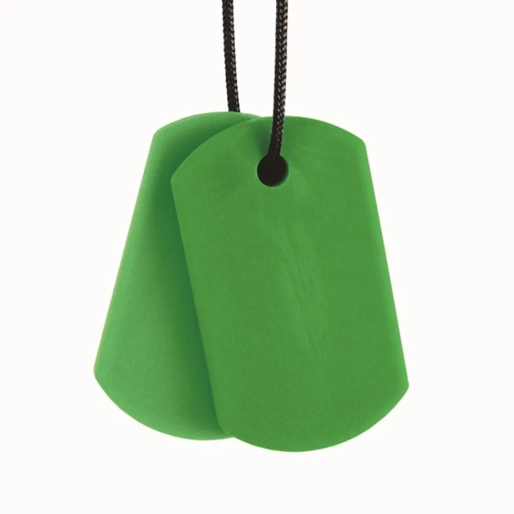 HOPTOYS Stimulation De La Zone Oro-Faciale*Chew Tags - Collier De Mastication