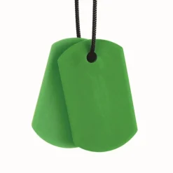 HOPTOYS Stimulation De La Zone Oro-Faciale*Chew Tags - Collier De Mastication