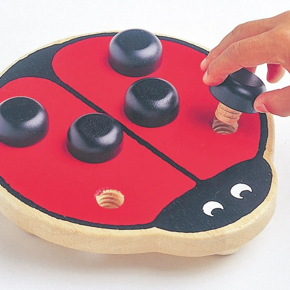 HOPTOYS Motricité Fine*Coccinelle A Visser