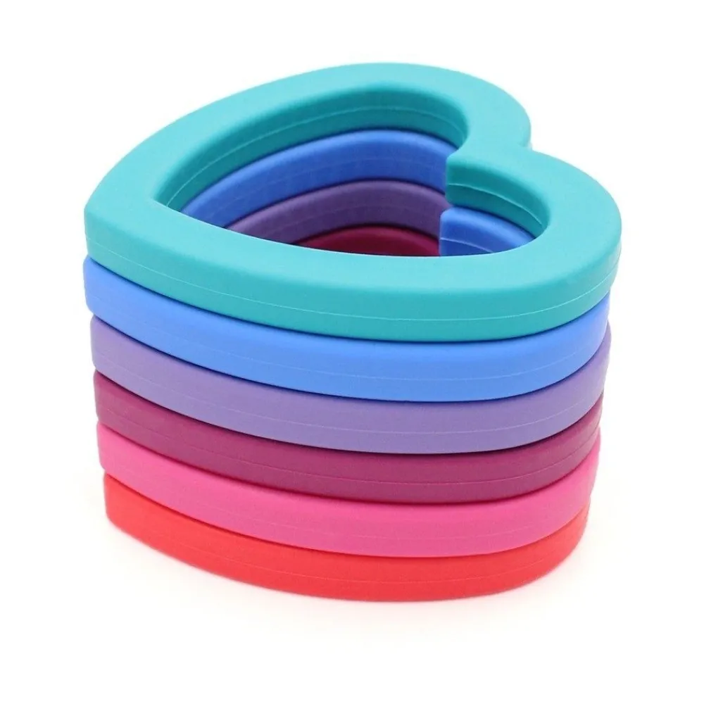 HOPTOYS Stimulation De La Zone Oro-Faciale*Coeur De Mastication