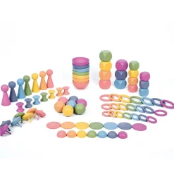 HOPTOYS Motricité Fine Ergothérapie<Coffret De 84 Jouets En Bois Jumbo