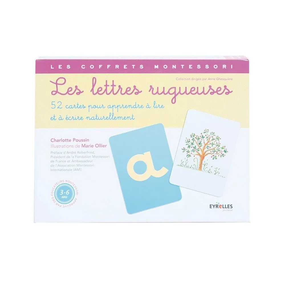 HOPTOYS Cycle 1 (Maternelle)<Coffret Montessori Lettres Rugueuses