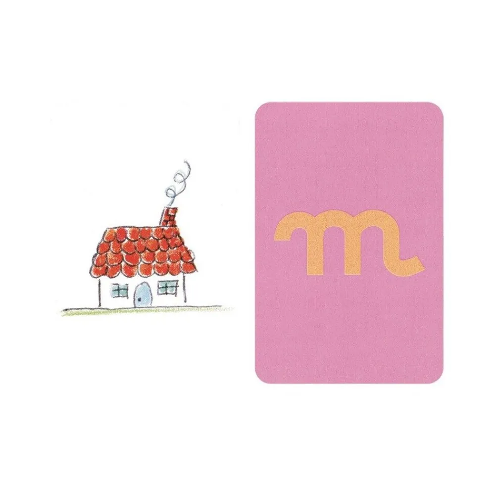 HOPTOYS Jeux Éducatifs*Coffret Montessori Lettres Rugueuses