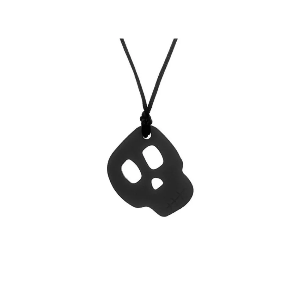 HOPTOYS Oralite Et Alimentation*Collier Pendentif Tete De Mort