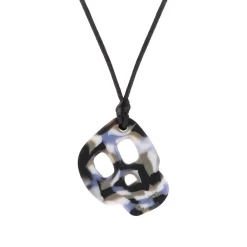 HOPTOYS Oralite Et Alimentation*Collier Pendentif Tete De Mort