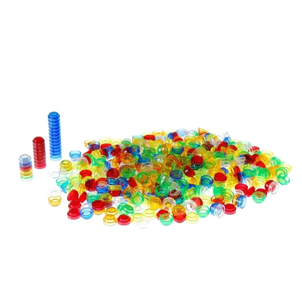 HOPTOYS ReÉducation De La Sensibilite<Compteurs Empilables Translucides