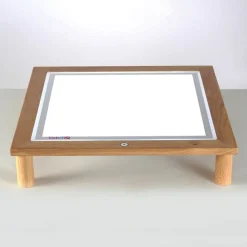 HOPTOYS Matériel Montessori & Reggio*Console Bois Avec Table Lumineuse