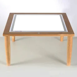 HOPTOYS Matériel Montessori & Reggio*Console Bois Avec Table Lumineuse
