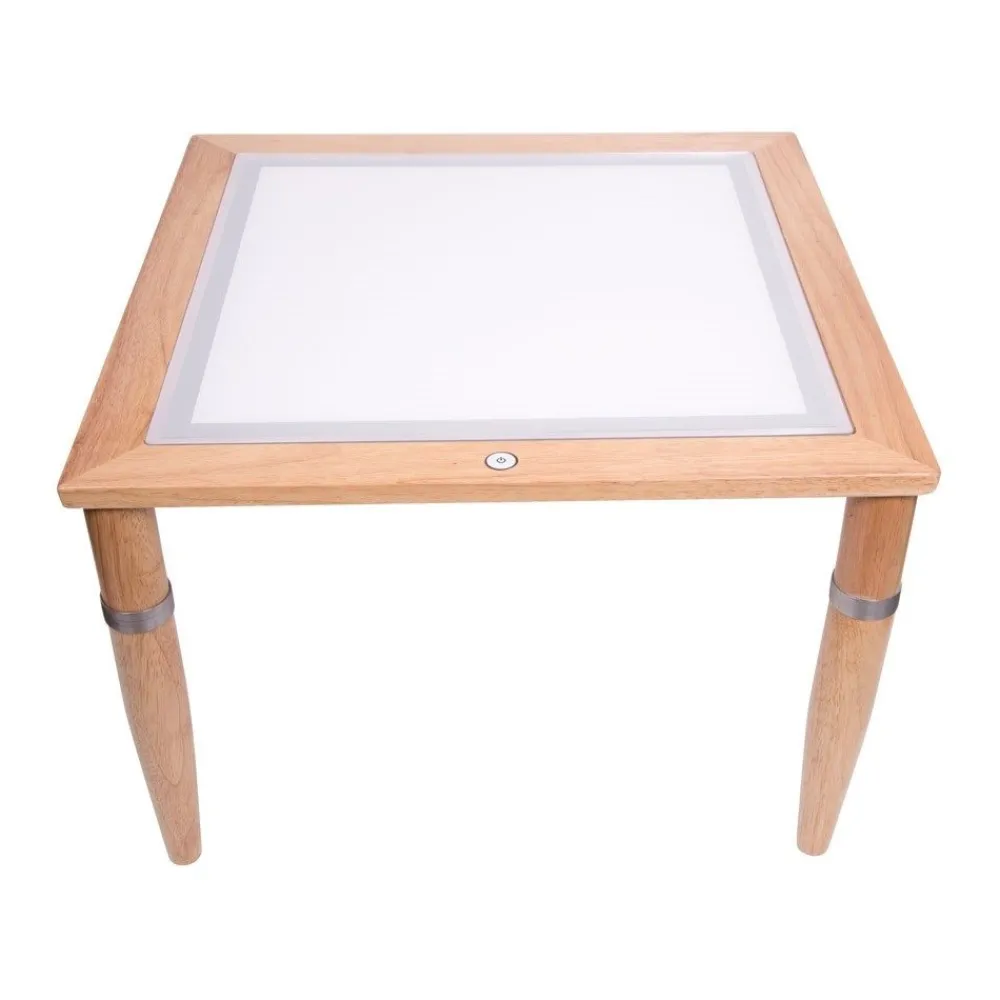 HOPTOYS Eveil & Experimentation Sensoriels<Console Bois Avec Table Lumineuse