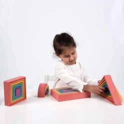 HOPTOYS Dyspraxie*Construction Arc-En-Ciel - Triangles
