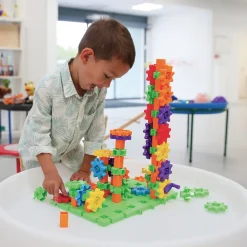 HOPTOYS Jeux Pour Apprendre A Se Concentrer*Constructions Engrenages 96 Pieces