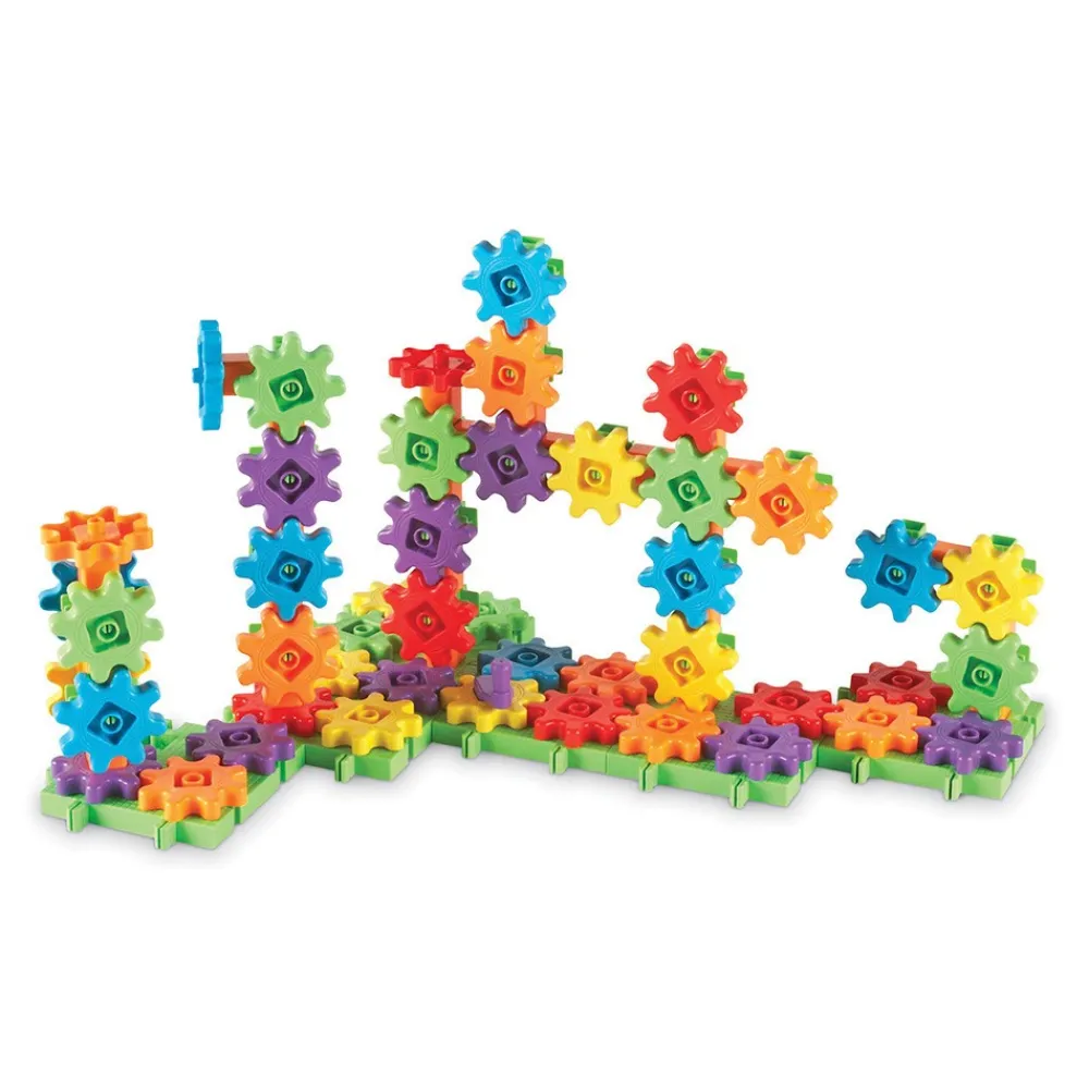 HOPTOYS Jeux Pour Apprendre A Se Concentrer*Constructions Engrenages 96 Pieces
