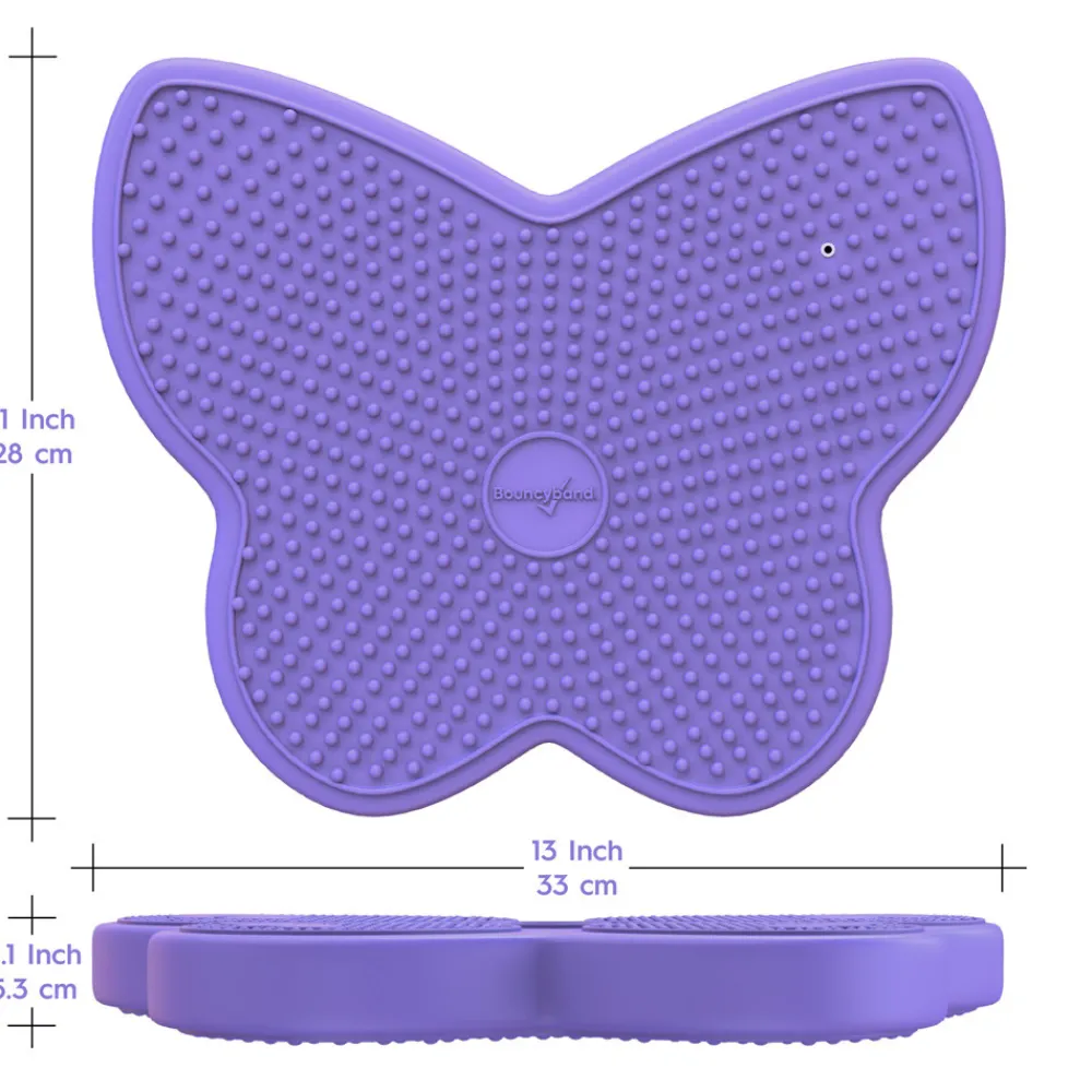 HOPTOYS Attention, Impulsivite, Concentration<Coussin Assise Dynamique Bouncyband - Papillon