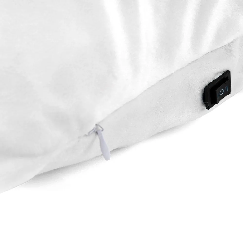HOPTOYS Idees Cadeaux Pour Une Personne Avec Un Handicap Visuel*Coussin Vibrant Fourrure