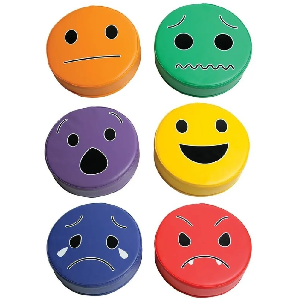 HOPTOYS Habiletés Sociales & Émotions*Coussins Émotions Par 6