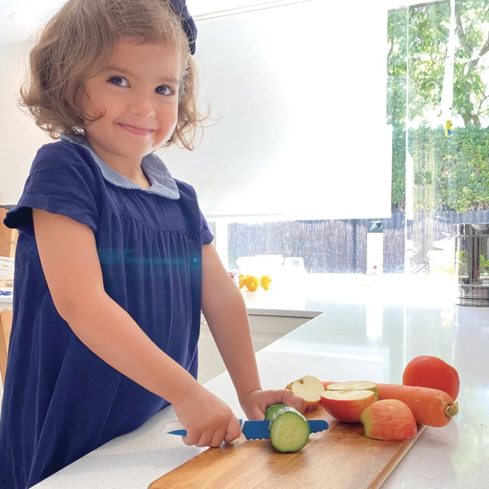 HOPTOYS Aides Quotidiennes Pour Une Personne Avec Un Handicap Ou Des Troubles Moteurs*Couteau Kiddikutter