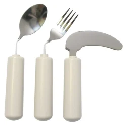 HOPTOYS Aides Aux Repas*Couverts Incurves Adultes - Gaucher