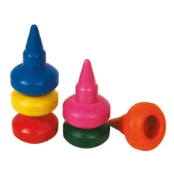 HOPTOYS Graphomotricité<Crayons A Doigts - Par 6