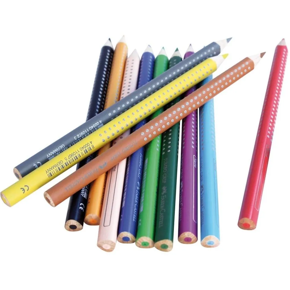 HOPTOYS Aides Motivationnelles, Recompenses, Renforcateurs<Crayons De Couleur Jumbo Grip