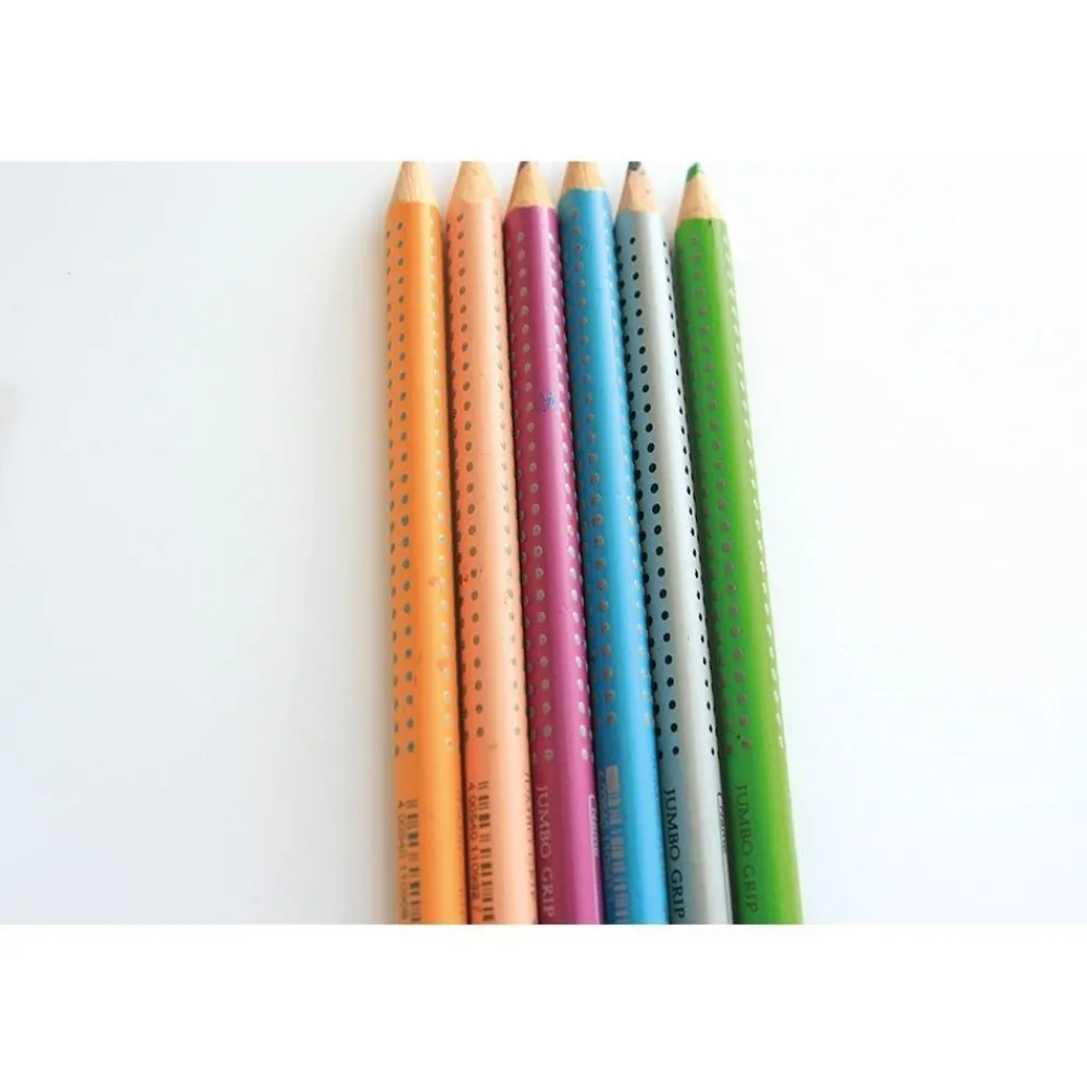 HOPTOYS Dysgraphie*Crayons De Couleur Jumbo Grip