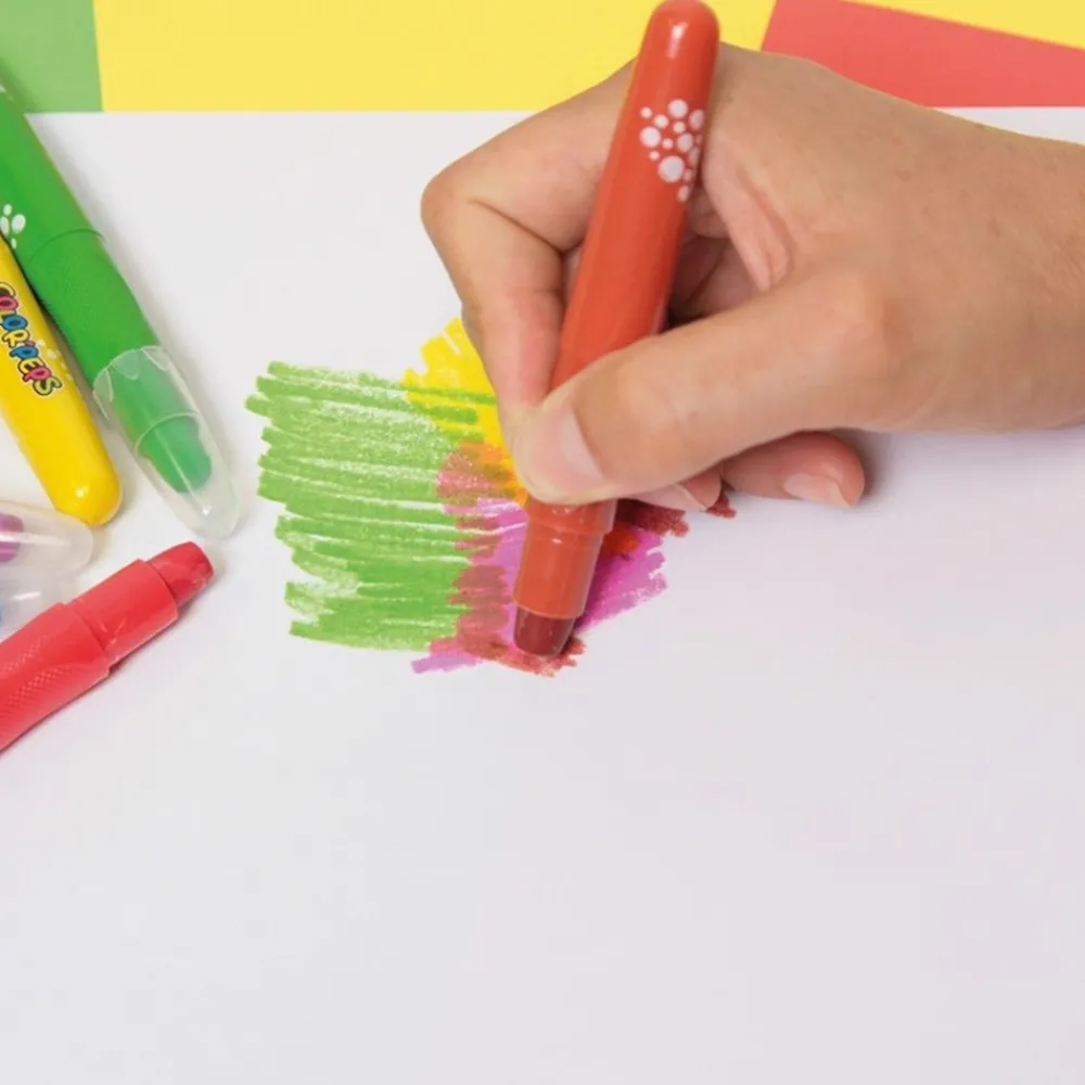 HOPTOYS Graphomotricité<Crayons De Couleur Smoothy Par 6