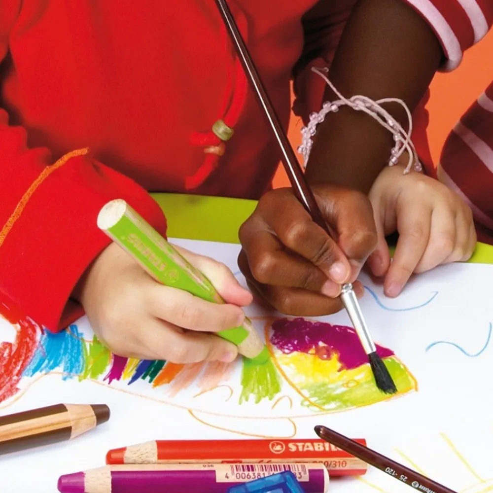 HOPTOYS Graphomotricité<Crayons De Couleur Xxl 3 En 1