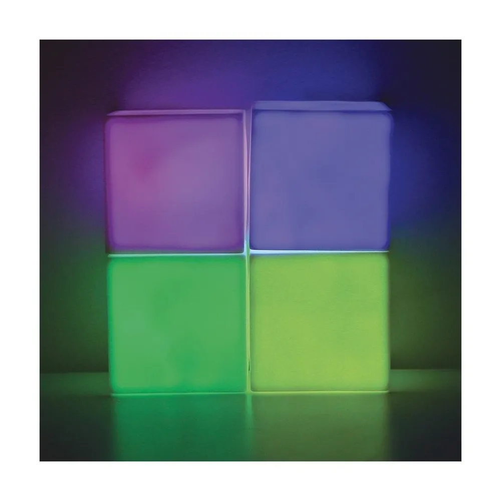HOPTOYS Produits Lumineux Et Contrastes*Cubes Lumineux Par 4