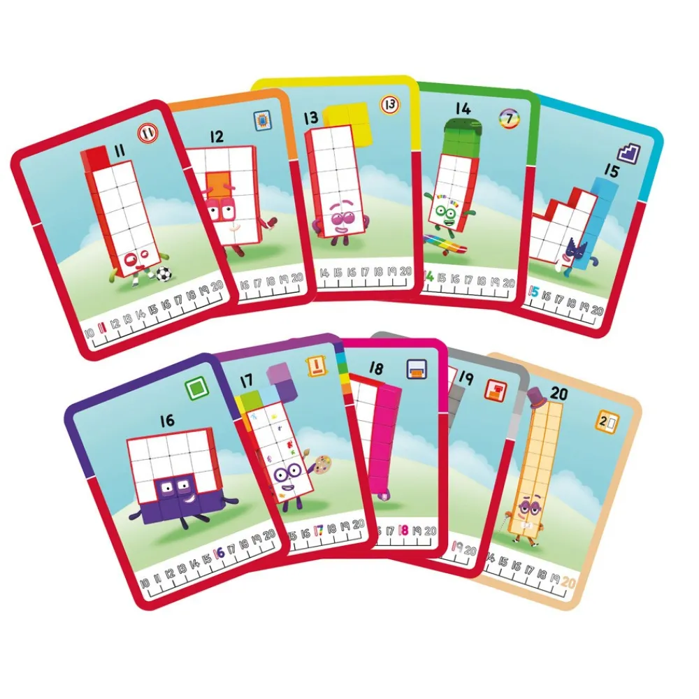 HOPTOYS Dyscalculie*Cubes Mathlink Numberblocks Kit D'Activite 11-20