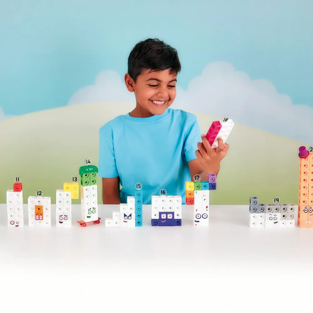 HOPTOYS Dyscalculie*Cubes Mathlink Numberblocks Kit D'Activite 11-20