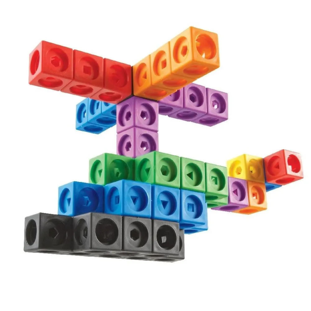 HOPTOYS Aides A L'Apprentissage Pour Une Personne Avec Un Handicap Ou Des Troubles Moteurs*Cubes Mathlink Par 200