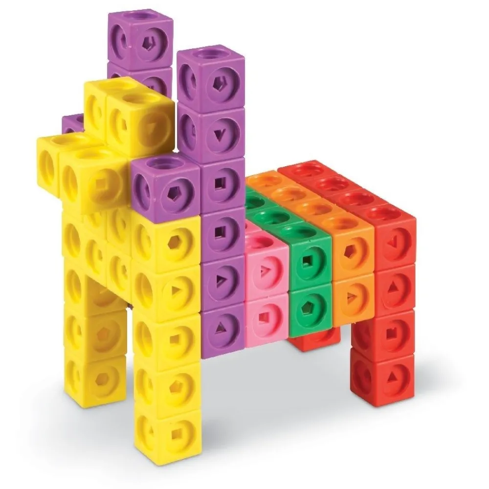 HOPTOYS Aides A L'Apprentissage Pour Une Personne Avec Un Handicap Ou Des Troubles Moteurs*Cubes Mathlink Par 200