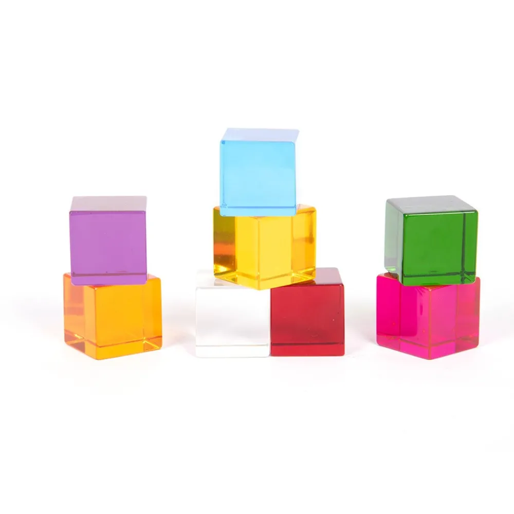 HOPTOYS Stimulation Sensorielle*Cubes Perception Par 8