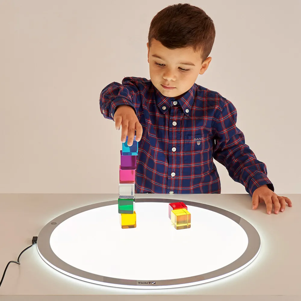 HOPTOYS Intégration Sensorielle<Cubes Perception Par 8