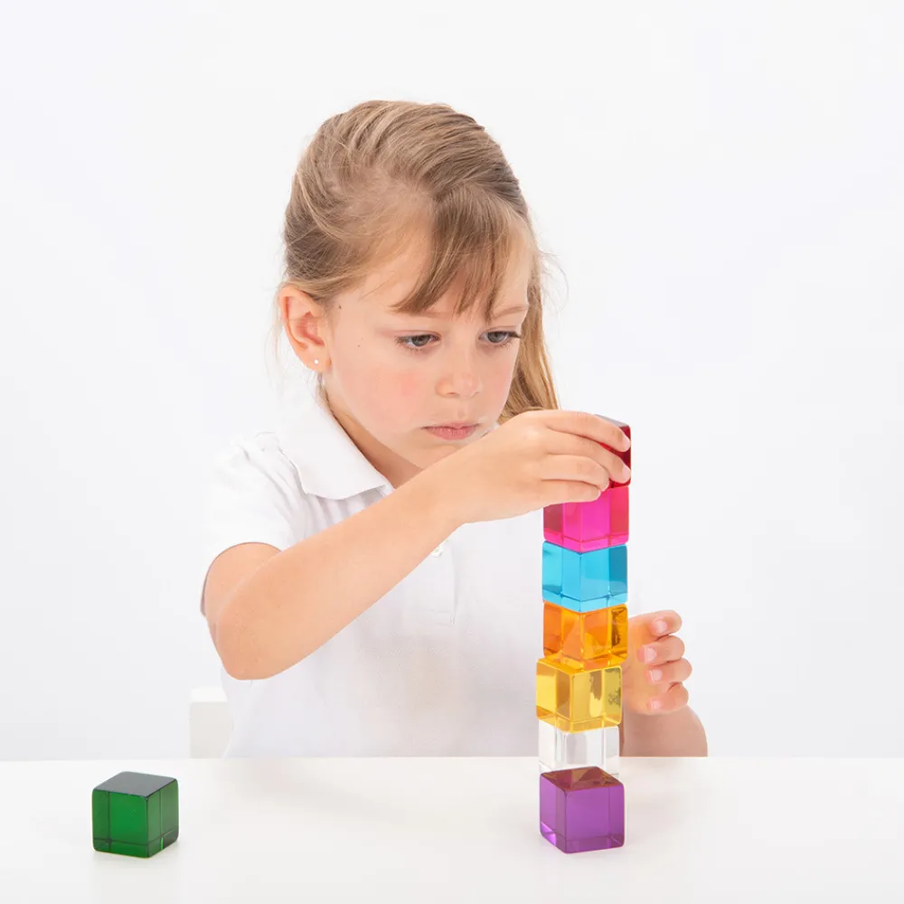HOPTOYS Intégration Sensorielle<Cubes Perception Par 8