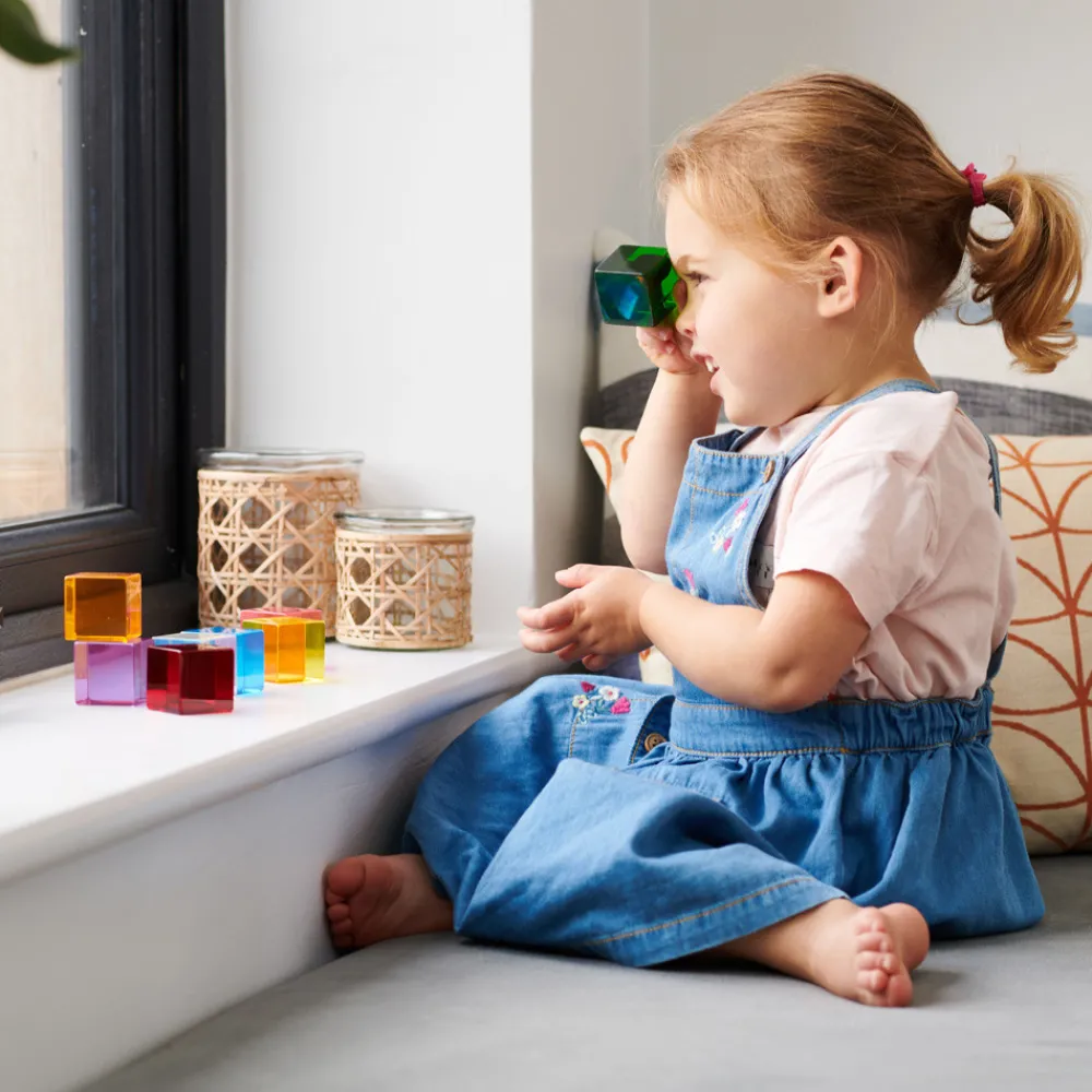 HOPTOYS Intégration Sensorielle<Cubes Perception Par 8