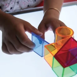 HOPTOYS Cycle 1 (Maternelle)<Cubes Translucides Multicolores Par 50