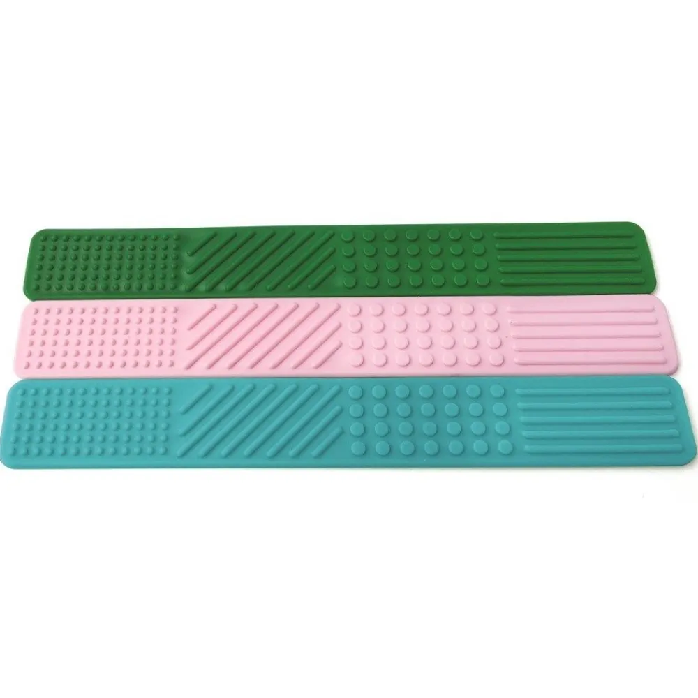 HOPTOYS Stimulation De La Zone Oro-Faciale*Cuillere Plate Texturee