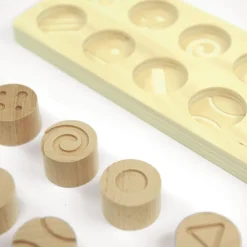 HOPTOYS Jeux Éducatifs Sensoriels*Cylindres Sensoriels