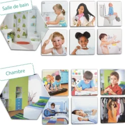 HOPTOYS Lexique, Imagerie, Langage Oral<Dans Quelle Piece Sommes-Nous ?