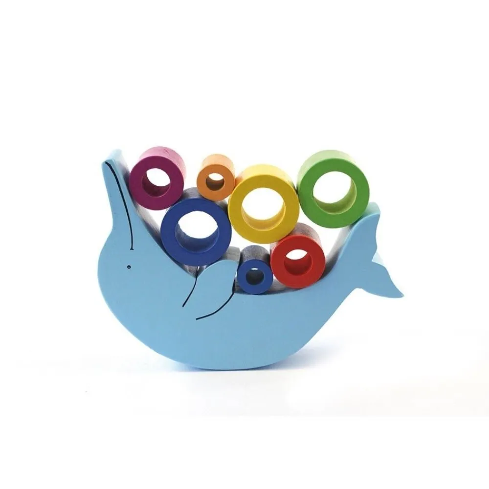 HOPTOYS Jeux Pour Apprendre A Se Concentrer*Dauphin Equilibriste