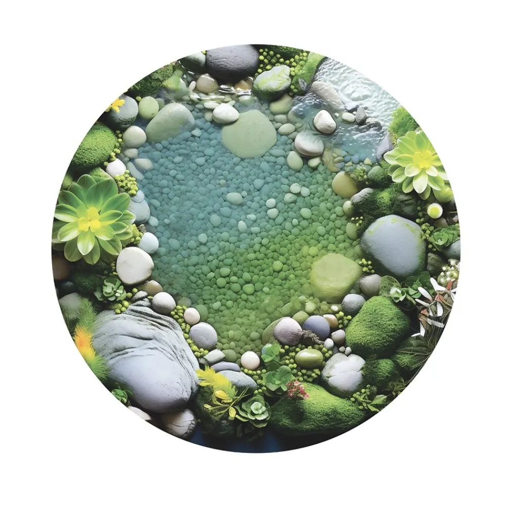 HOPTOYS Jeux D'Imagination*Decor Sous-Bois Pour Bac D'Exploration Rond
