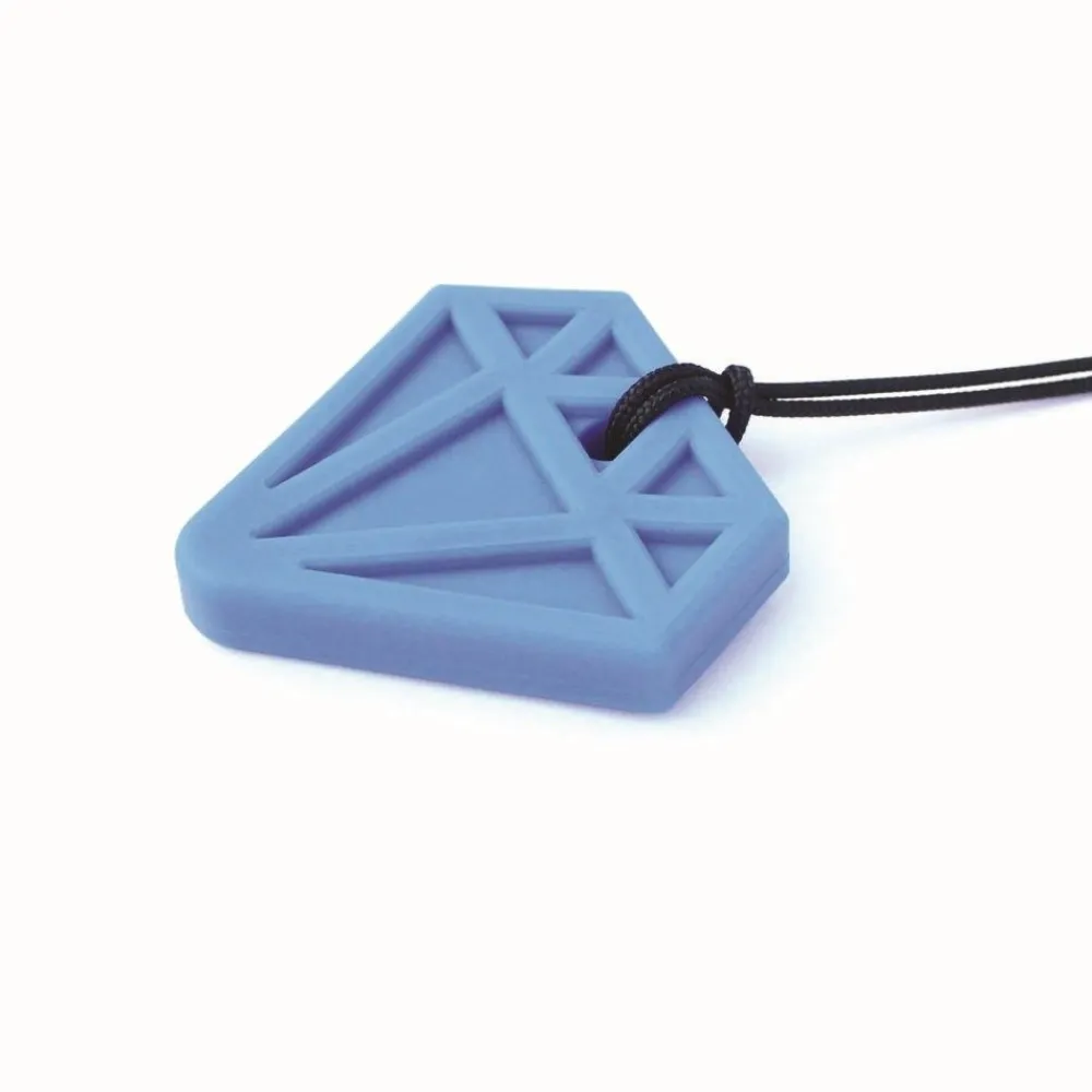 HOPTOYS Stimulation De La Zone Oro-Faciale*Diamant - Collier De Mastication