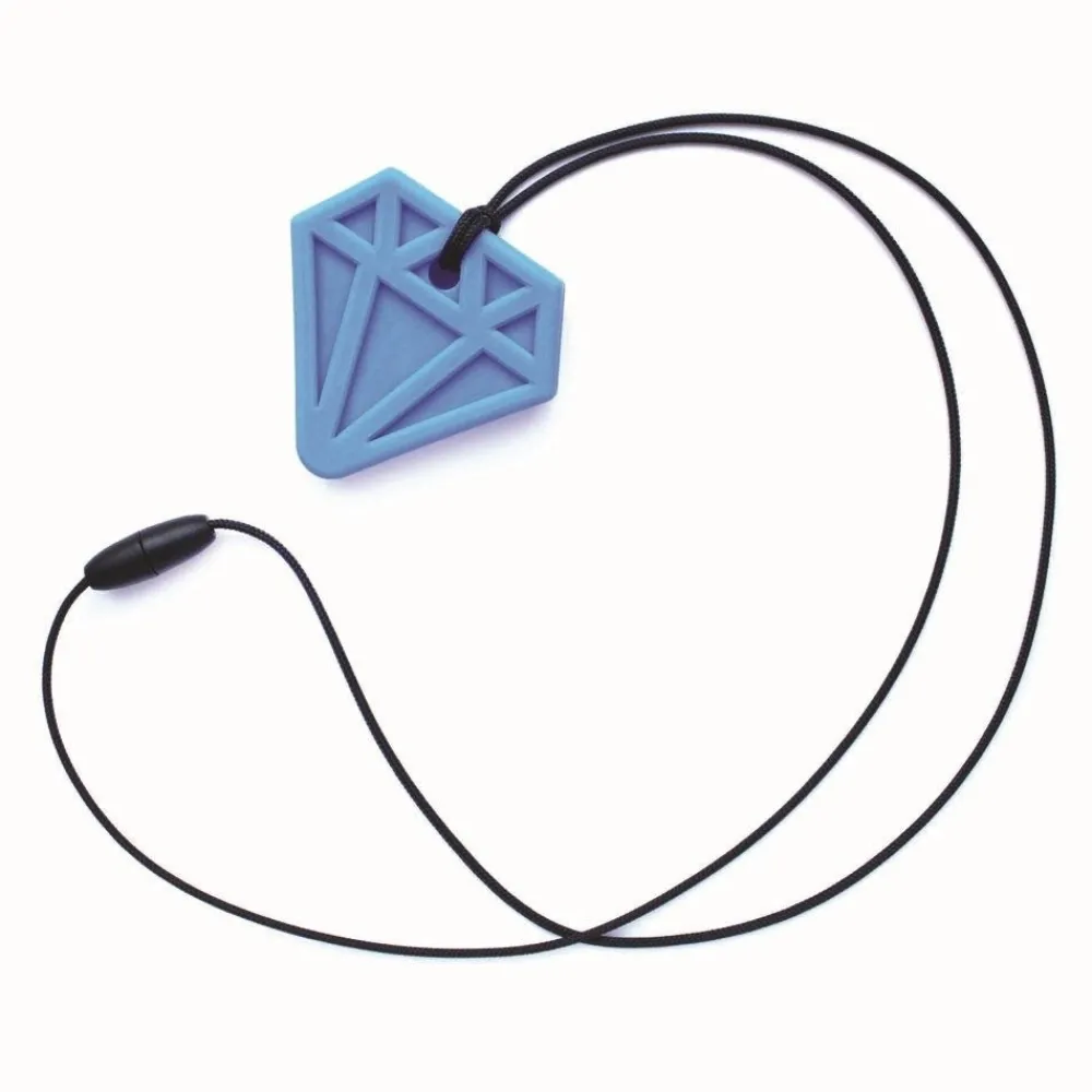 HOPTOYS Stimulation De La Zone Oro-Faciale*Diamant - Collier De Mastication