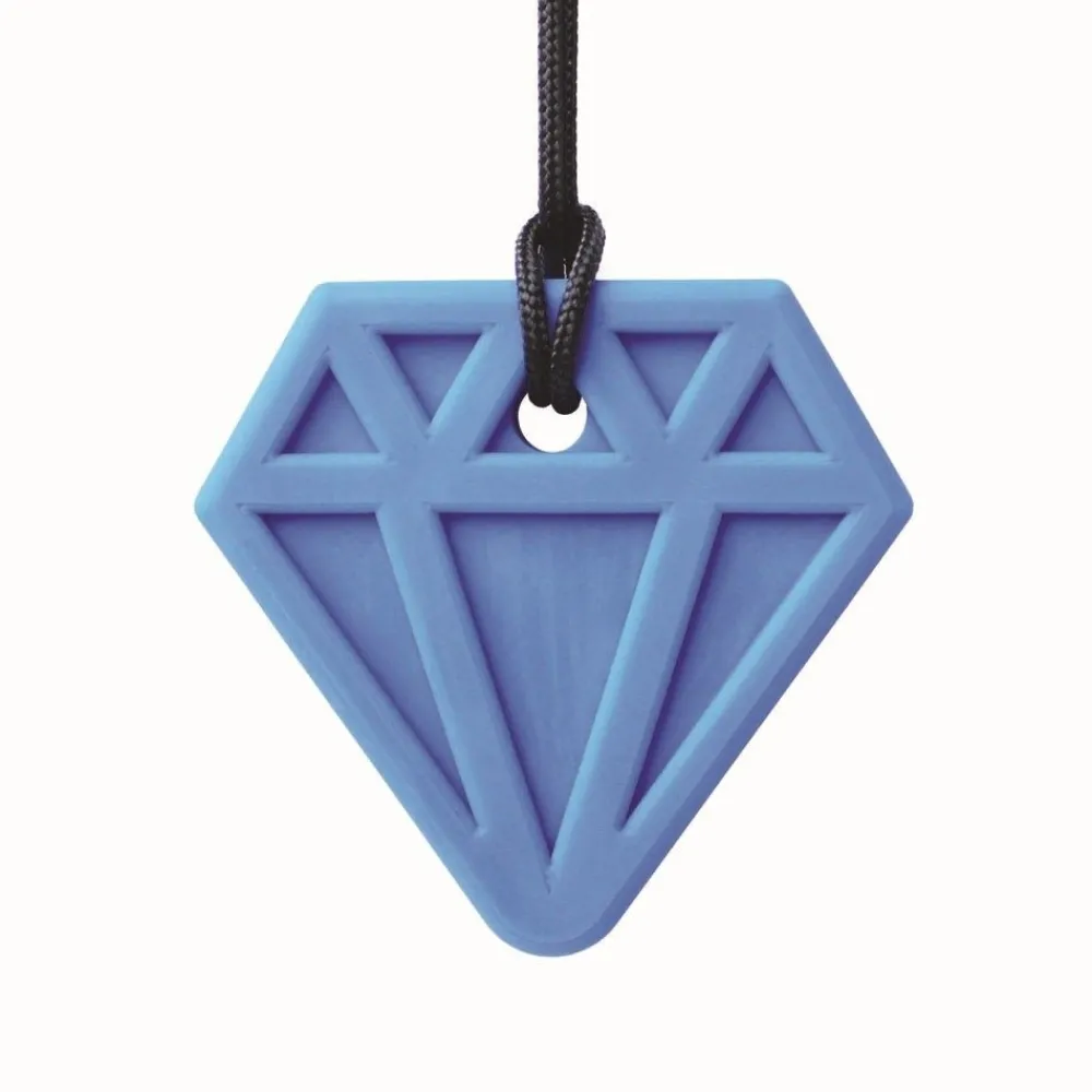 HOPTOYS Stimulation De La Zone Oro-Faciale*Diamant - Collier De Mastication