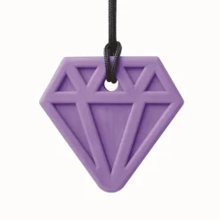 HOPTOYS Stimulation De La Zone Oro-Faciale*Diamant - Collier De Mastication