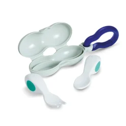HOPTOYS Aides Au Repas*Doddl - Set De Couverts Pour Bebe Avec Etui De Voyage