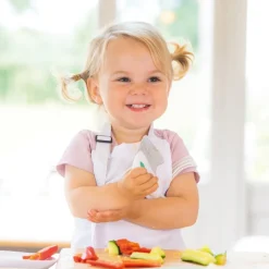 HOPTOYS Aides Au Repas*Doddl - Set De Cuillere, Fourchette Et Couteau Ergonomique
