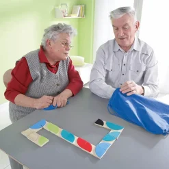 HOPTOYS Idees Cadeaux Pour Une Personne Avec Un Handicap Visuel*Dominos Geo-Tactiles