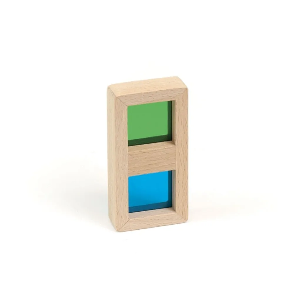 HOPTOYS Jeux Éducatifs Sensoriels*Dominos Translucides