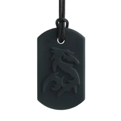 HOPTOYS Stimulation De La Zone Oro-Faciale*Dragon Bite - Collier De Mastication